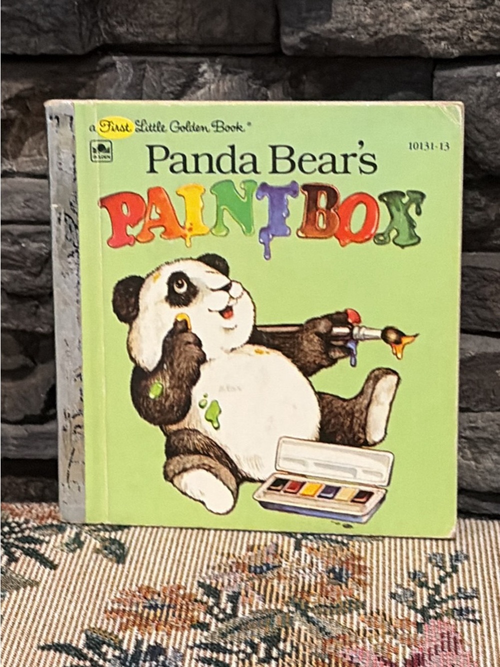 A First Little Golden Book: Panda Bear's Paintbox